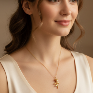 Necklaces4-Stainless Steel Anti-tarnish Water Proof Jewellery