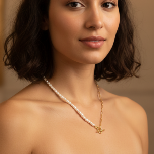 Necklaces11-Stainless Steel Anti-tarnish Water Proof Jewellery