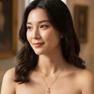 Necklaces12-Stainless Steel Anti-tarnish Water Proof Jewellery