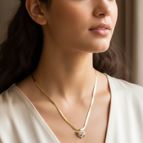 Necklaces8-Stainless Steel Anti-tarnish Water Proof Jewellery