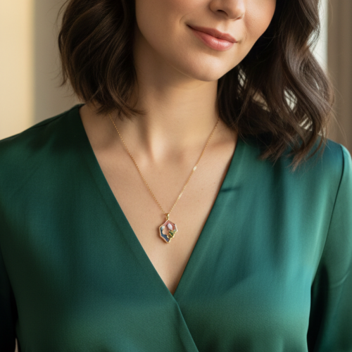 Necklaces9-Stainless Steel Anti-tarnish Water Proof Jewellery