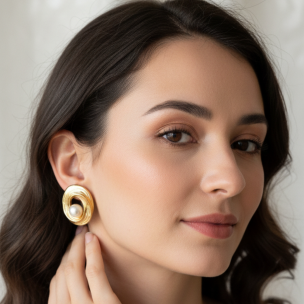 Earrings2 - Stainless Steel Anti-tarnish Water Proof Jewellery