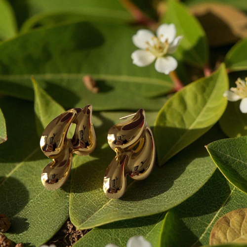 Earrings12 - Stainless Steel Anti-tarnish Water Proof Jewellery