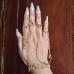 Golden Luna Multi-Finger Hathphool Golden Luna Multi-Finger Hathphool