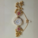 Aura Heritage Kundan Ghungroo Adjustable Bracelet Watch for Women