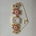 Aura Blossom Kundan Floral Ghungroo Adjustable Bracelet Watch for Women