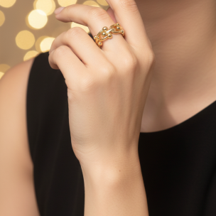 Anti-Tanish Adjustable Rings In Premium Quality And Latest Different Designs-Twenty