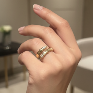 Anti-Tanish Adjustable Rings In Premium Quality And Latest Different Designs-six