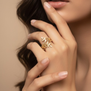 Anti-Tanish Adjustable Rings In Premium Quality And Latest Different Designs-one